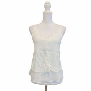 GXF Collection XS White Tank Top Spaghetti Strap